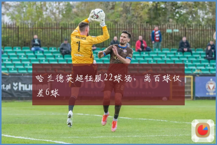 哈兰德英超征服22球场，离百球仅差6球